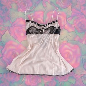 🪞🕯 SOLD | VICTORIA’S SECRET | Vintage Y2K Silk Milkmaid Slip Dress